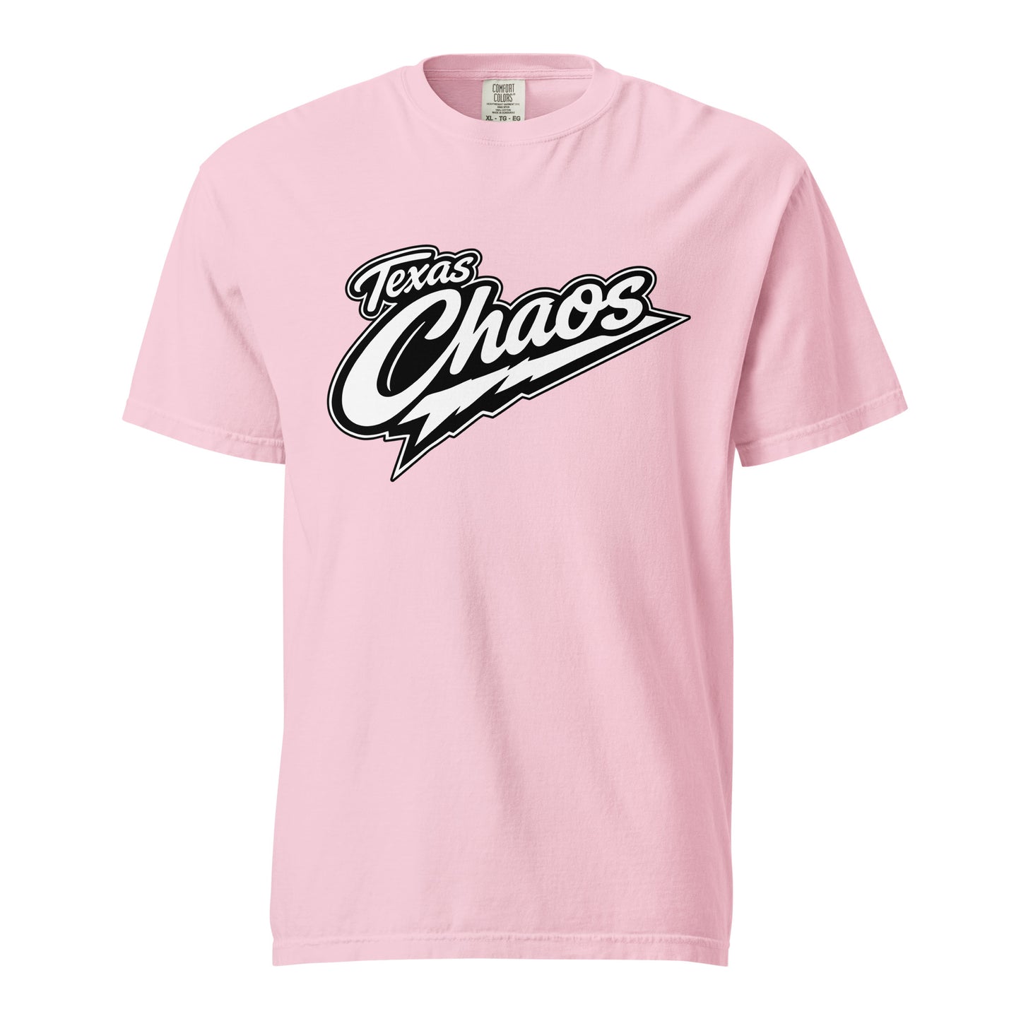 Signature | Comfort Colors T-Shirt | Texas Chaos | Emblem Logo