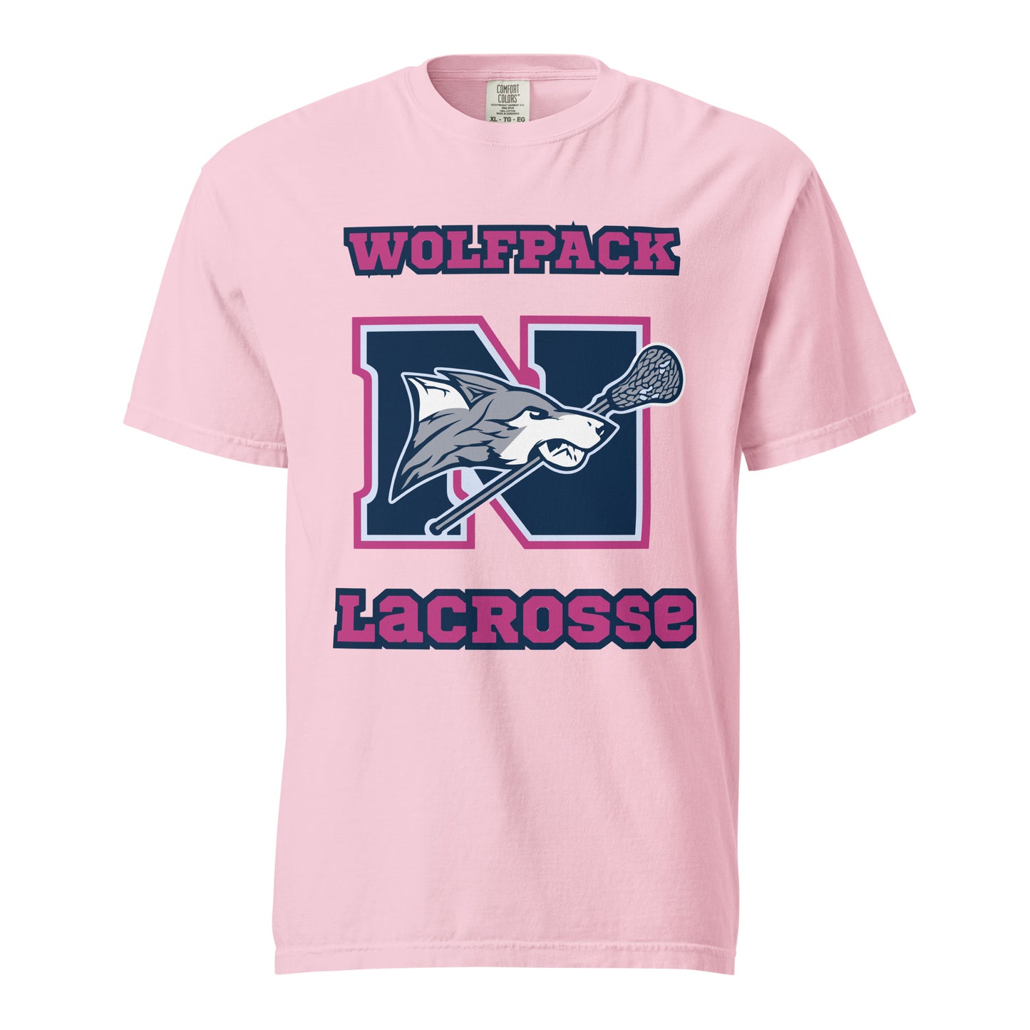 Signature | Comfort Colors T-Shirt | North Paulding Lacrosse | Apex Logo