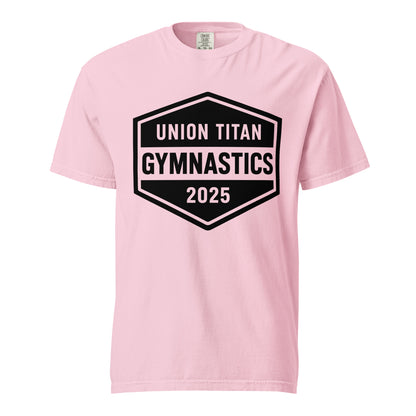 Signature | Comfort Colors T-Shirt | Union Gymnastics | Vanguard Logo