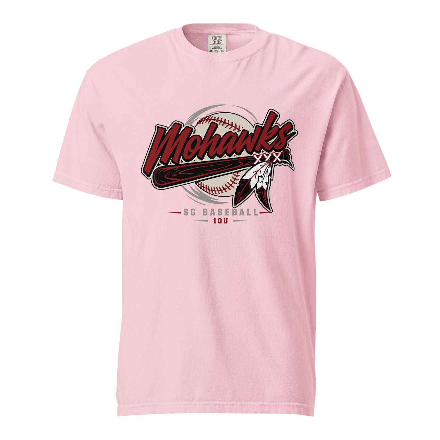Signature | Comfort Colors T-Shirt | Mohawks | Vanguard Logo