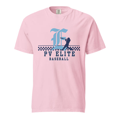 Signature | Comfort Colors T-Shirt | PV Elite 7U Baseball | Valor Logo