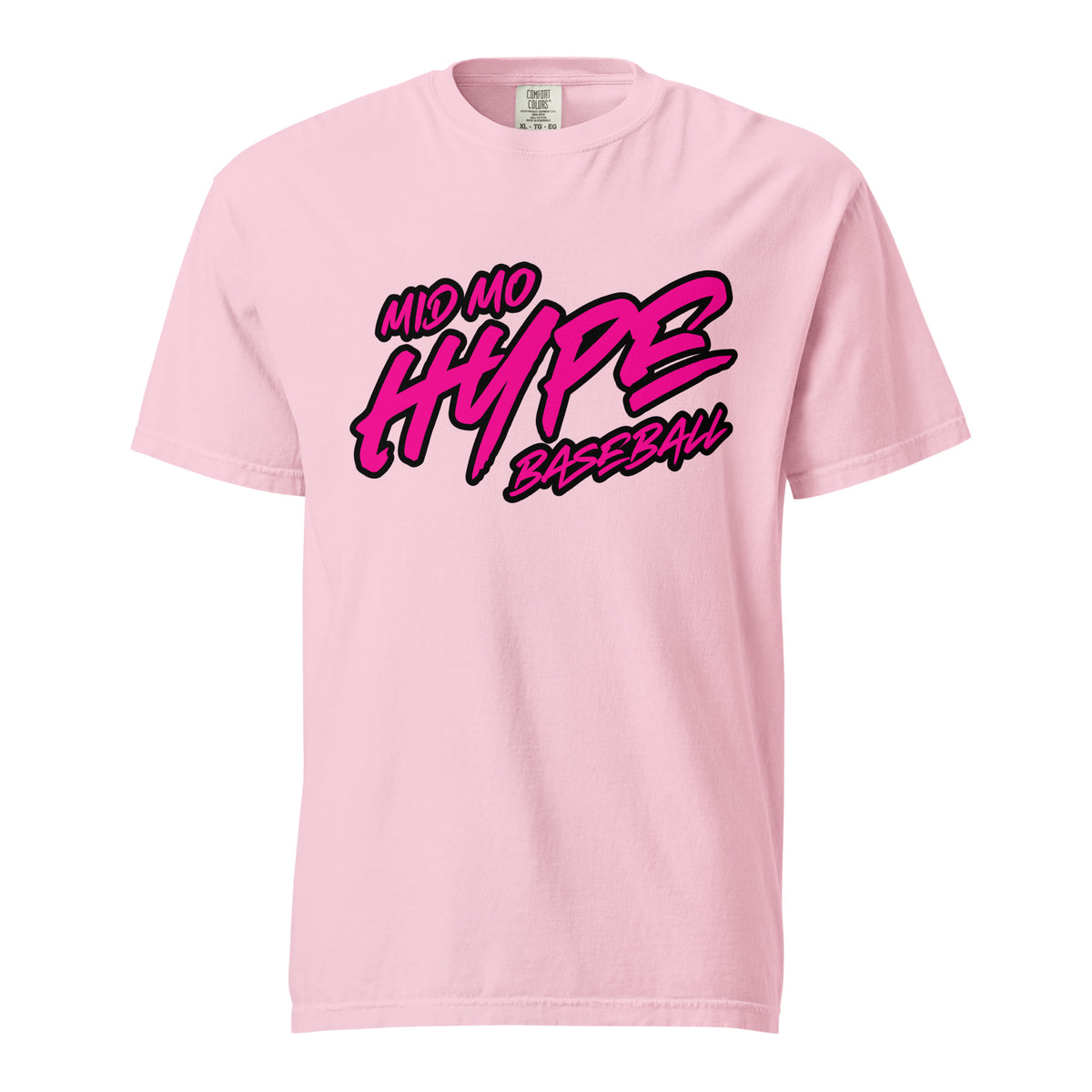 Signature | Comfort Colors T-Shirt | Hype Baseball Club | Crest Logo