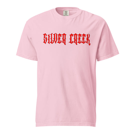 Signature | Comfort Colors T-Shirt | Silver Creek 12U Schreiber | Modern Script Logo
