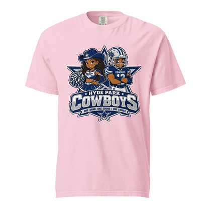 Signature | Comfort Colors T-Shirt | Hyde Park Cowboys | Vanguard Logo