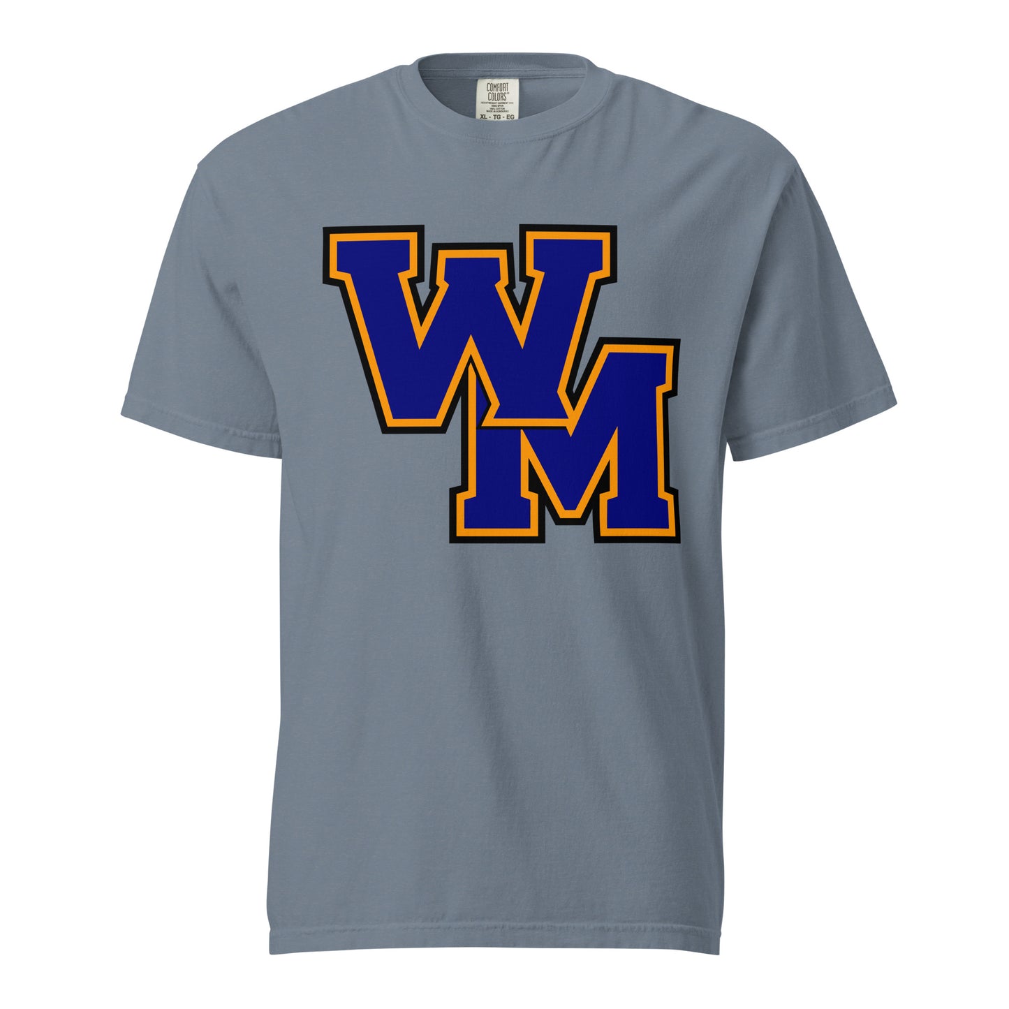 Signature | Comfort Colors T-Shirt | West Memphis Community Christian College Gators | WM-Mark Logo