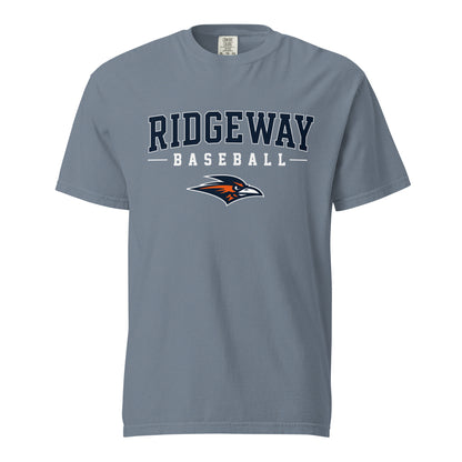 Signature | Comfort Colors T-Shirt | Ridgeway High School Baseball | Modern Script Logo