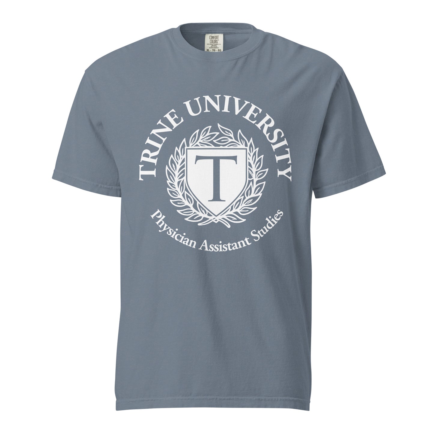 Signature | Comfort Colors T-Shirt | Trine PA program | Emblem Logo
