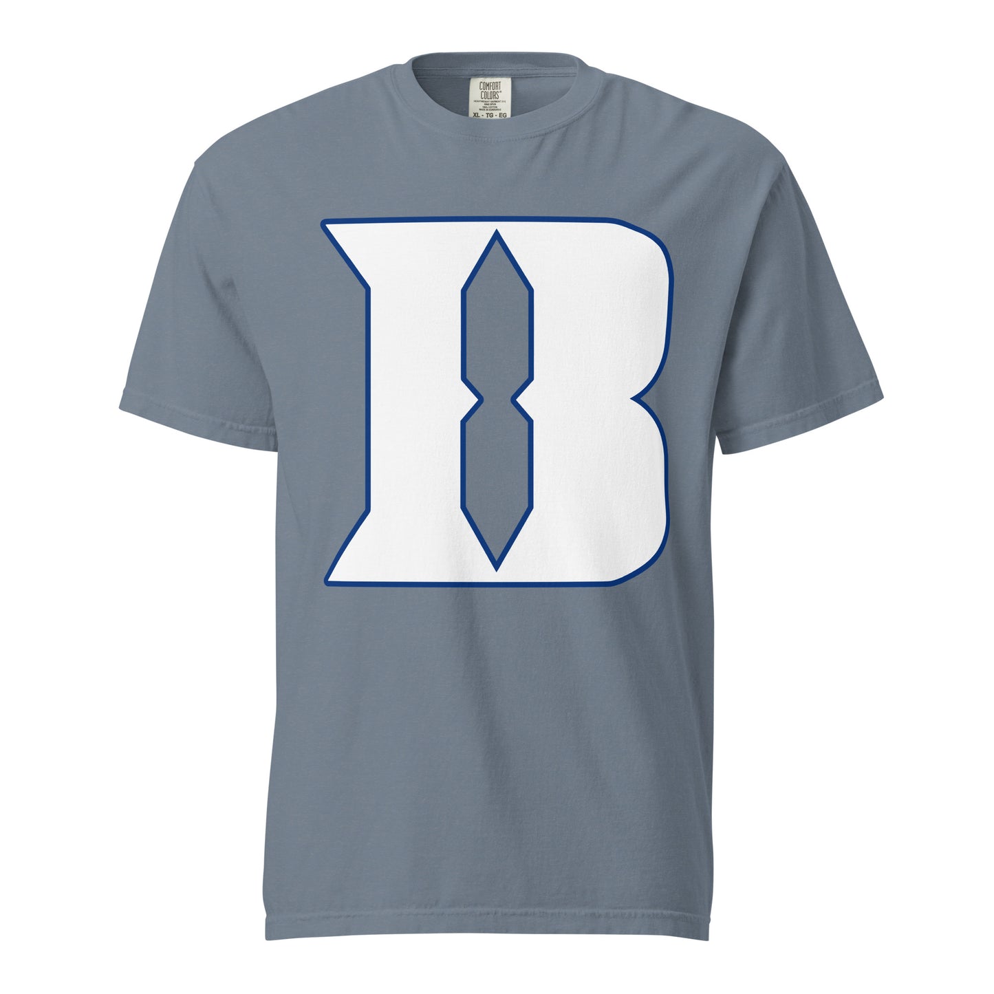 Signature | Comfort Colors T-Shirt | Blueblacks Football Club | Crest Logo