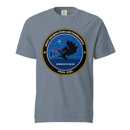 Signature | Comfort Colors T-Shirt | Next Generation Air Dominance | Badge Logo