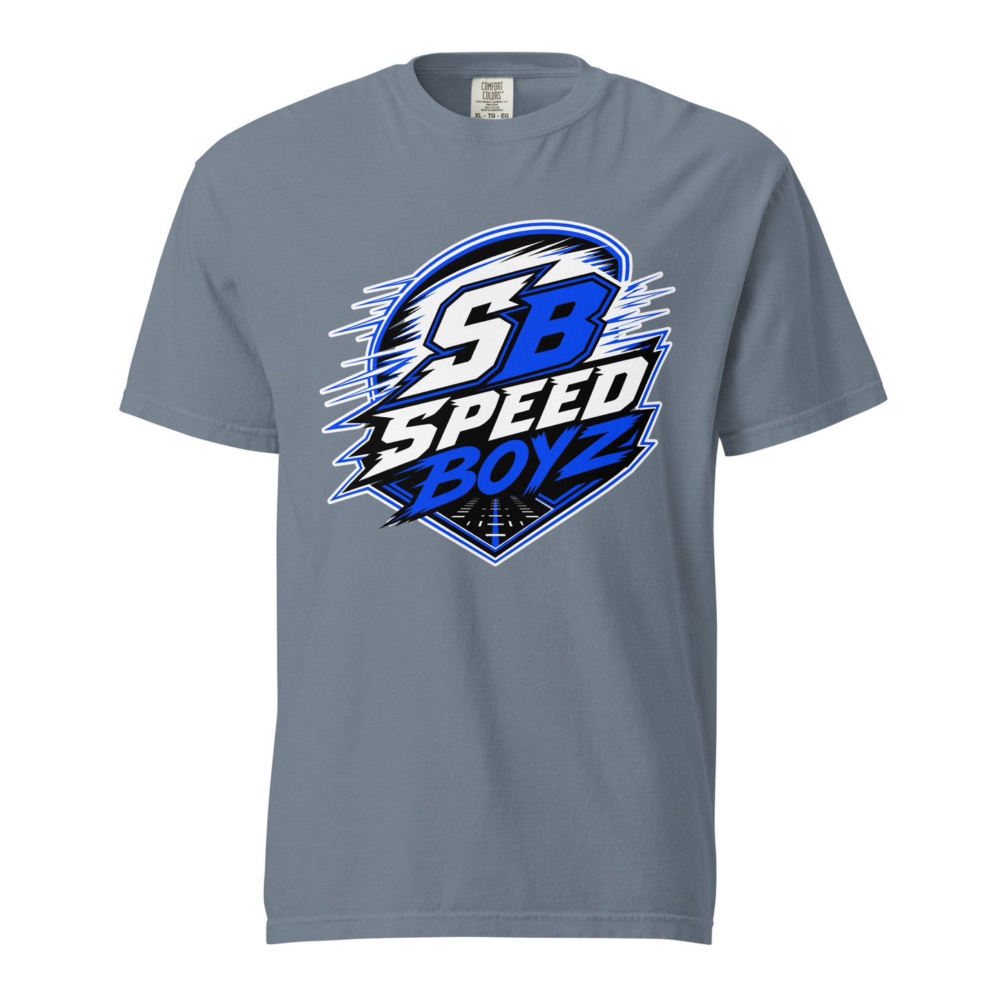 Signature | Comfort Colors T-Shirt | Blackout Boyz | SB Speed Crest Logo