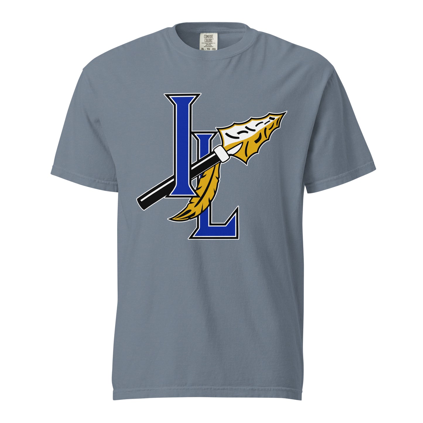 Signature | Comfort Colors T-Shirt | Indian Land Middle School Volleyball | Spear Athletic Logo