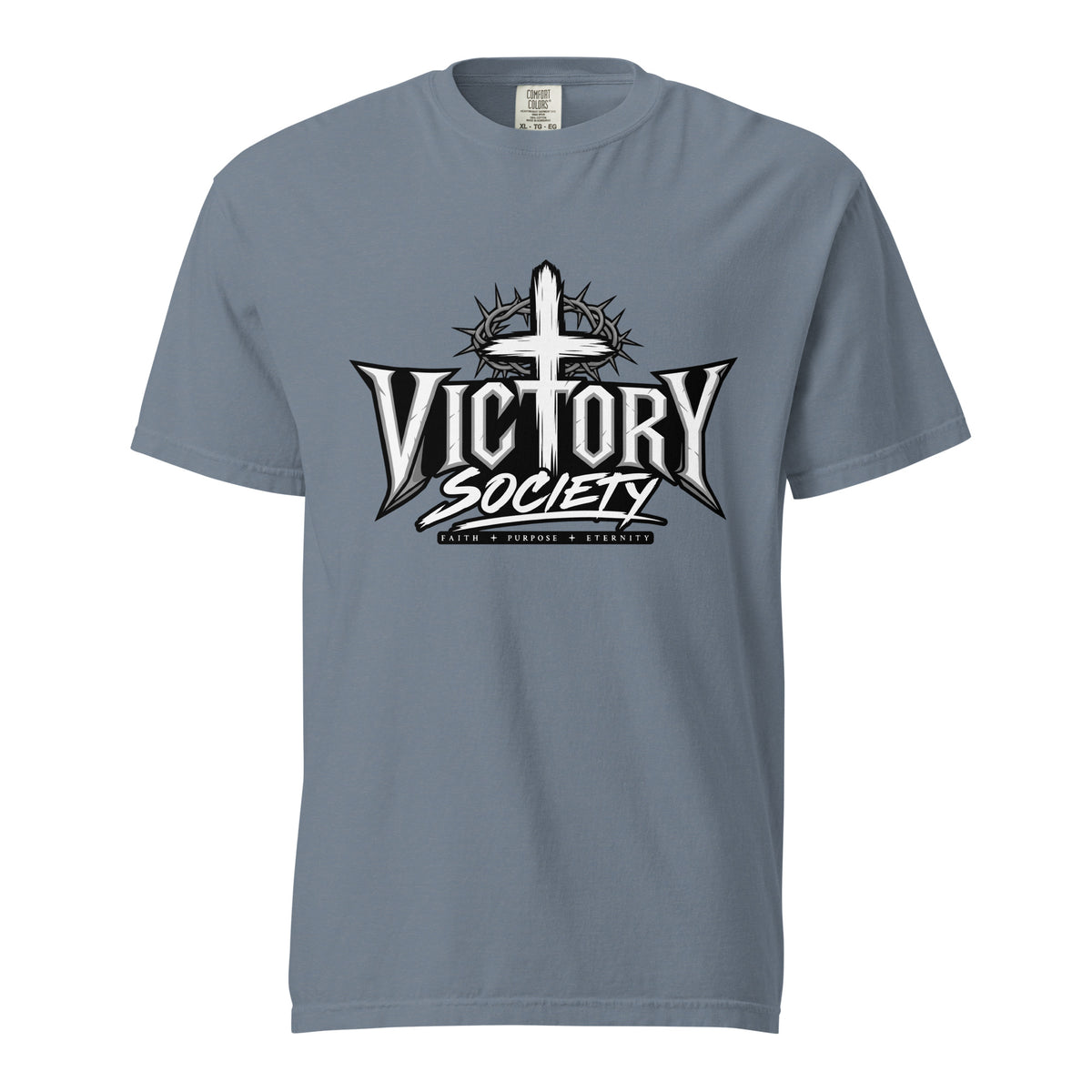 Signature | Comfort Colors T-Shirt | Victory Society | Valor Heritage Alliance Logo