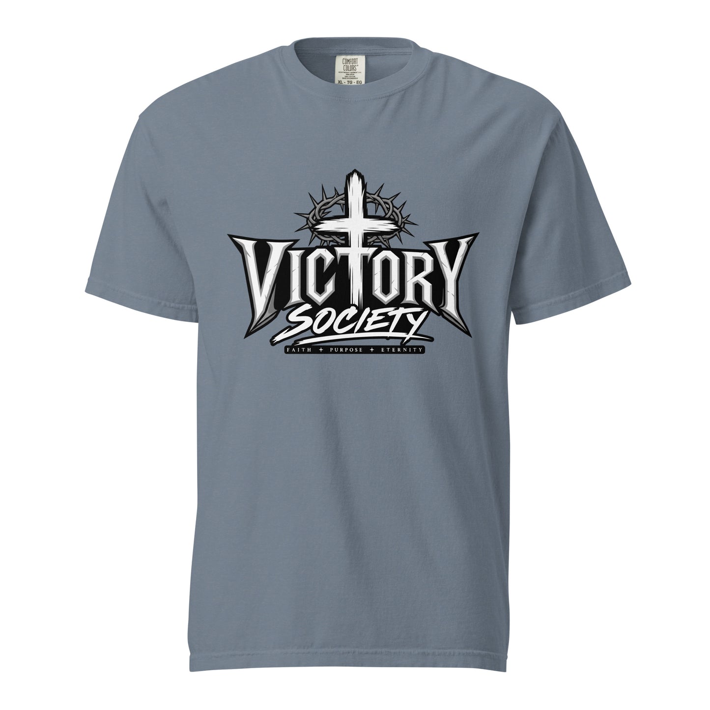 Signature | Comfort Colors T-Shirt | Victory Society | Valor Heritage Alliance Logo