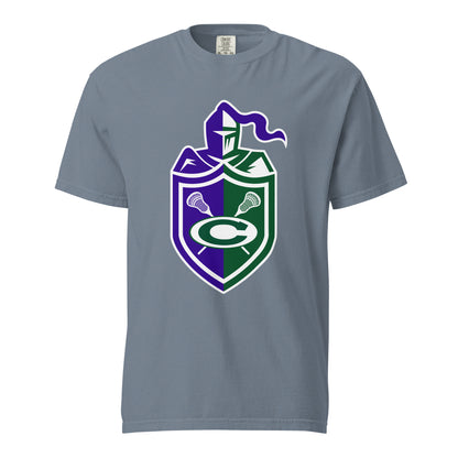 Signature | Comfort Colors T-Shirt | Central West Girls Lacrosse | Crest Logo