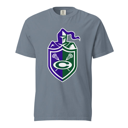 Signature | Comfort Colors T-Shirt | Central West Girls Lacrosse | Crest Logo