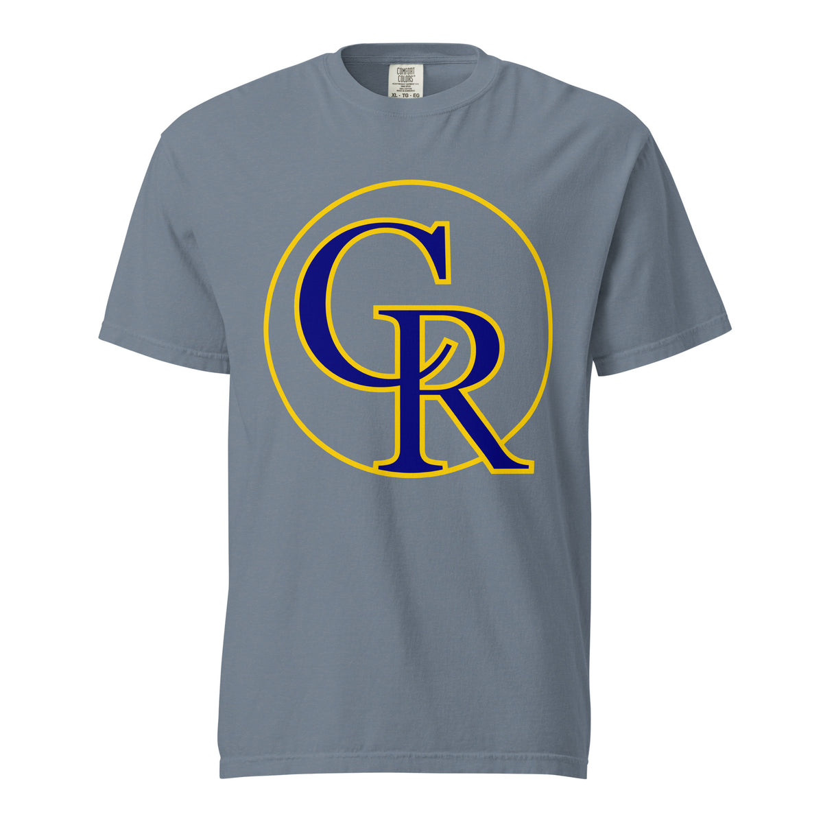 Signature | Comfort Colors T-Shirt | Chestnut Ridge Lions Football | Crest Logo