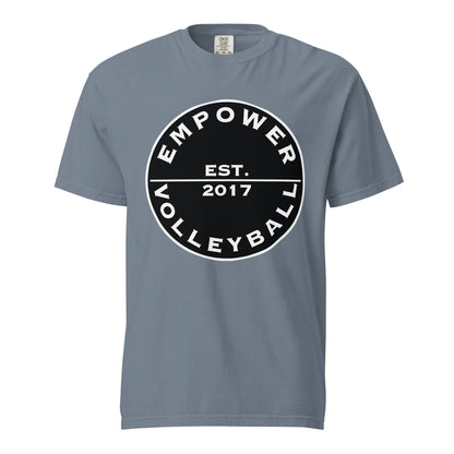 Signature | Comfort Colors T-Shirt | Empower Volleyball Club | Alpha Spike Logo