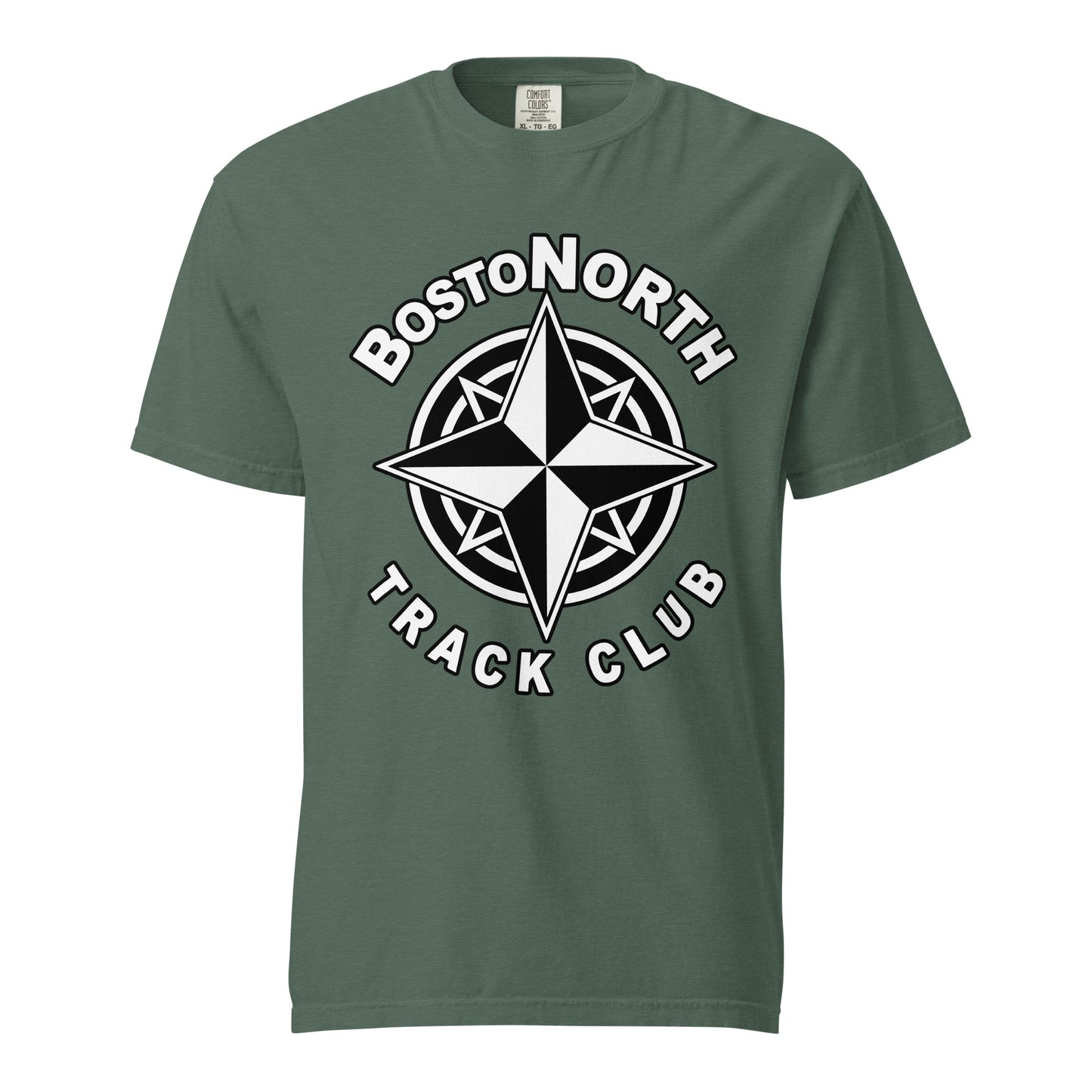 Signature | Comfort Colors T-Shirt | Boston-North Track Club | Crest Logo