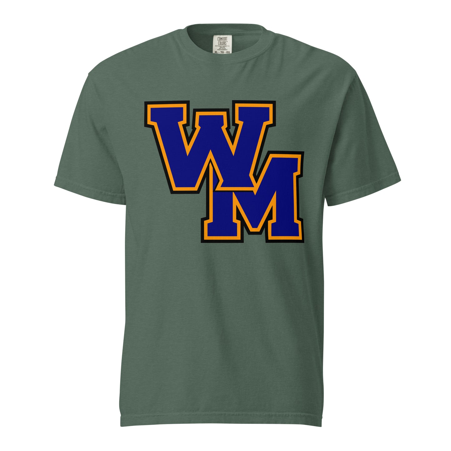 Signature | Comfort Colors T-Shirt | West Memphis Community Christian College Gators | WM-Mark Logo