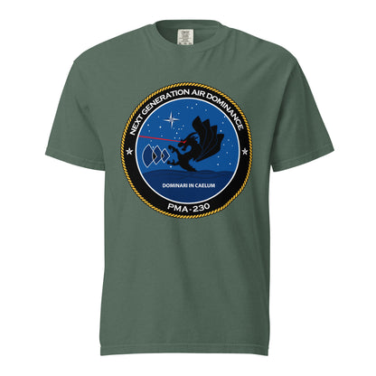 Signature | Comfort Colors T-Shirt | Next Generation Air Dominance | Badge Logo