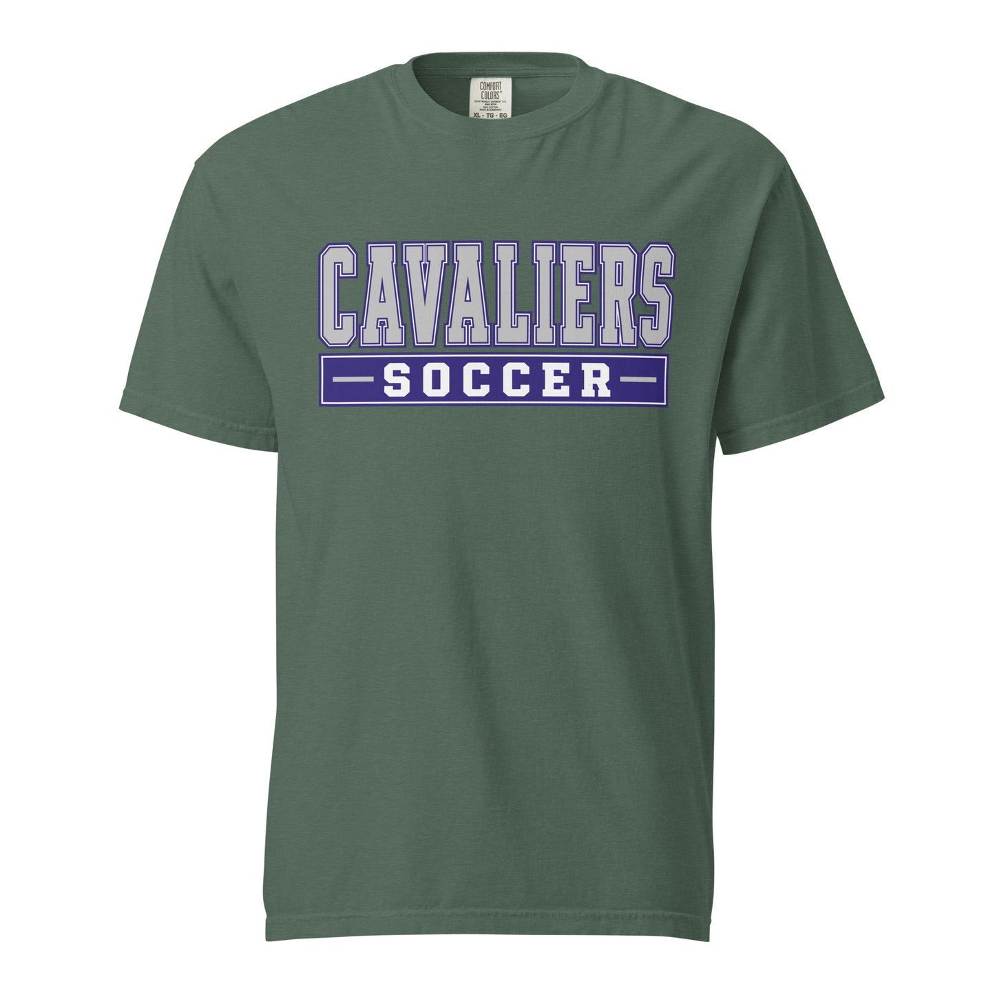 Signature | Comfort Colors T-Shirt | STM Soccer | Modern Script Logo