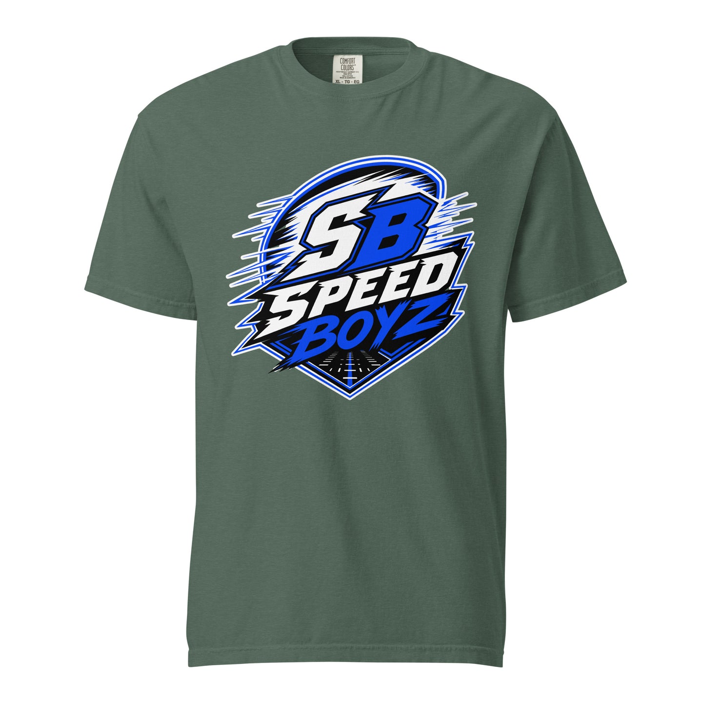 Signature | Comfort Colors T-Shirt | Blackout Boyz | SB Speed Crest Logo