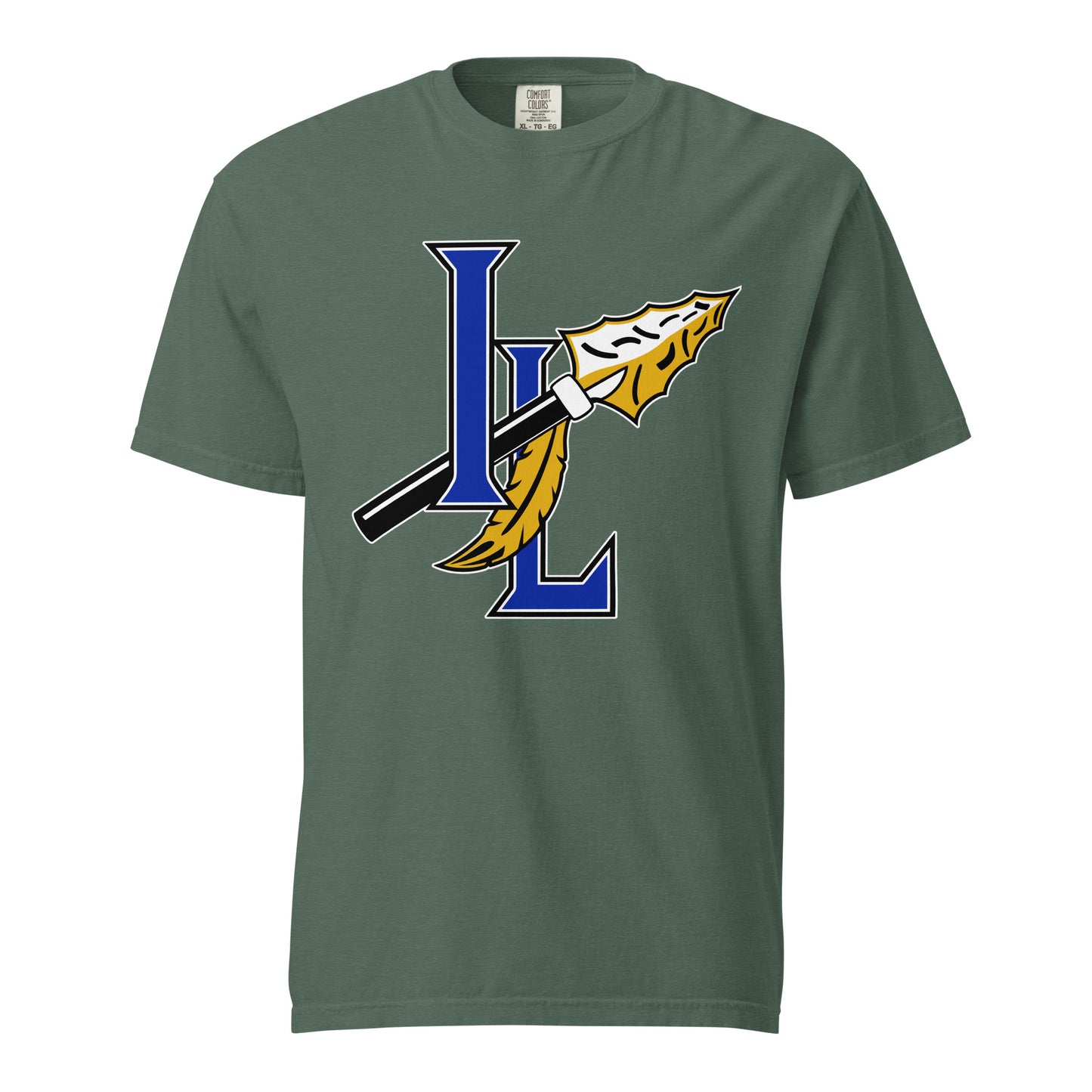 Signature | Comfort Colors T-Shirt | Indian Land Middle School Volleyball | Spear Athletic Logo