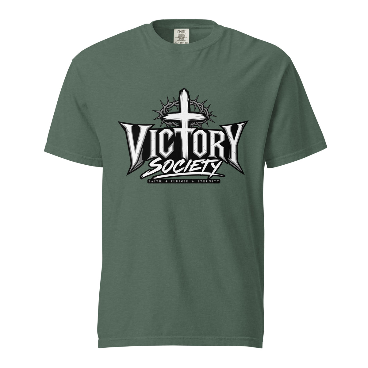 Signature | Comfort Colors T-Shirt | Victory Society | Valor Heritage Alliance Logo