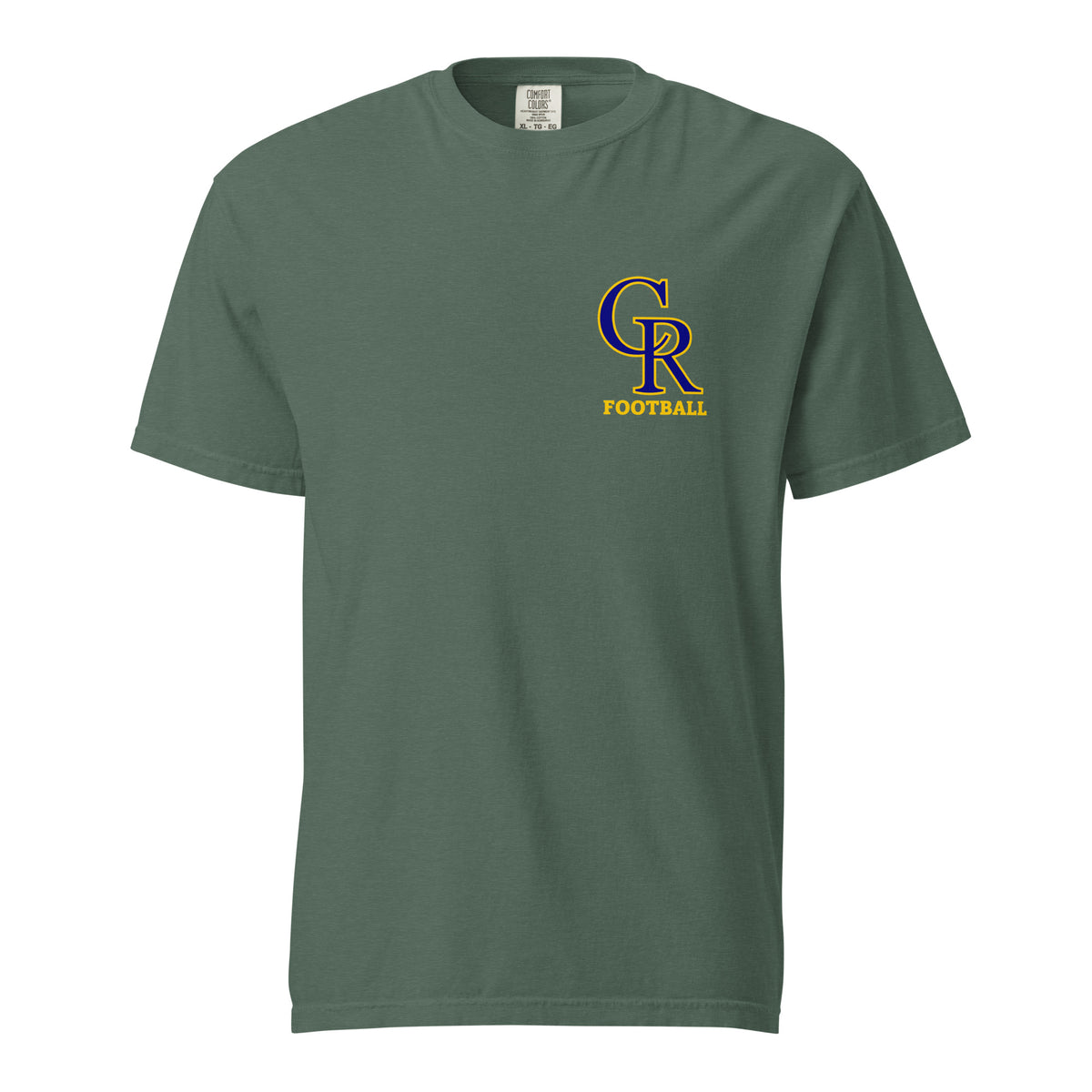 Signature | Comfort Colors T-Shirt | Chestnut Ridge Lions Football | Lettermark Logo