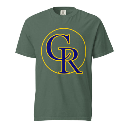 Signature | Comfort Colors T-Shirt | Chestnut Ridge Lions Football | Crest Logo