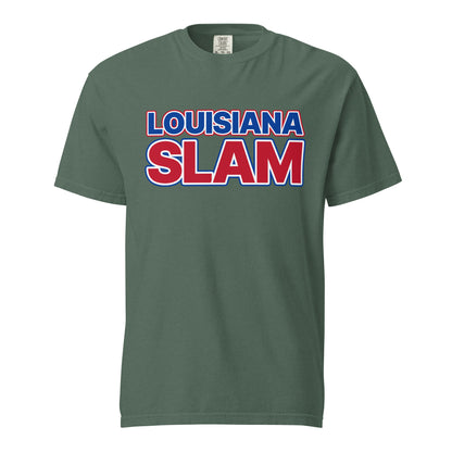 Signature | Comfort Colors T-Shirt | Louisiana Slam Baseball | Lettermark  Alt Logo
