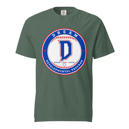 Signature | Comfort Colors T-Shirt | Dream Developmental Program | Badge Logo