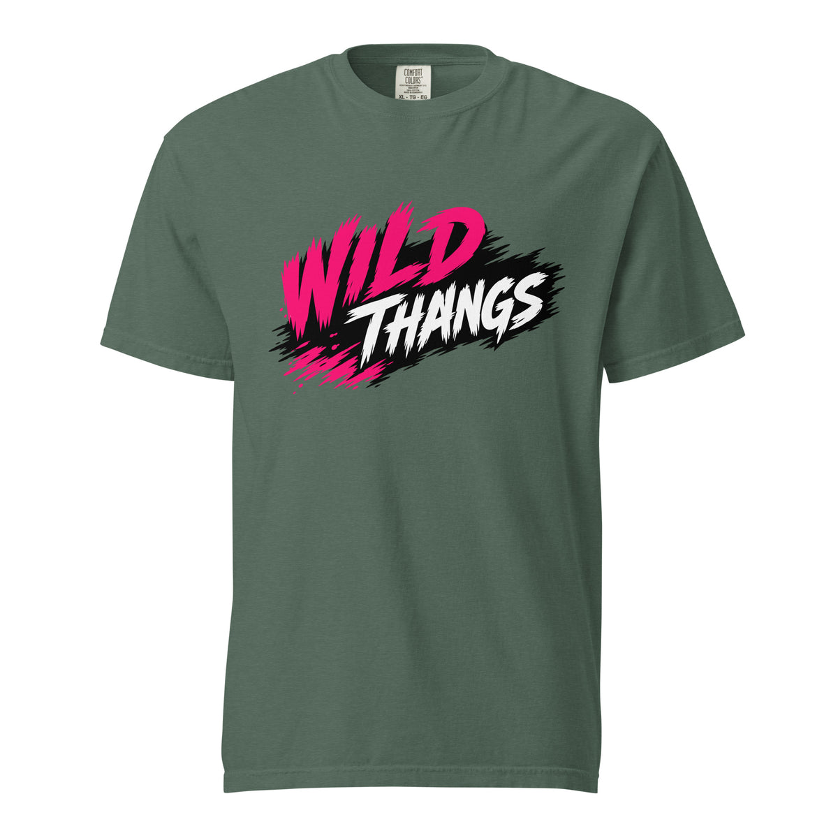 Signature | Comfort Colors T-Shirt | Wild Thangs | Crest Logo