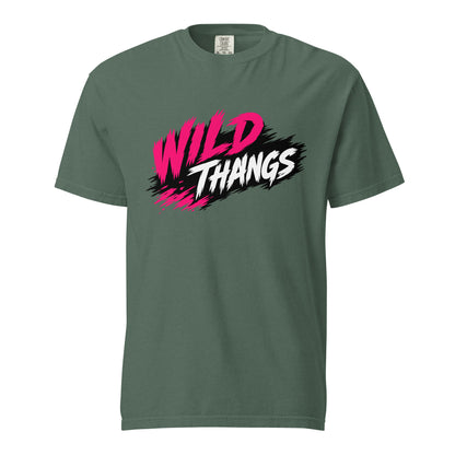 Signature | Comfort Colors T-Shirt | Wild Thangs | Crest Logo