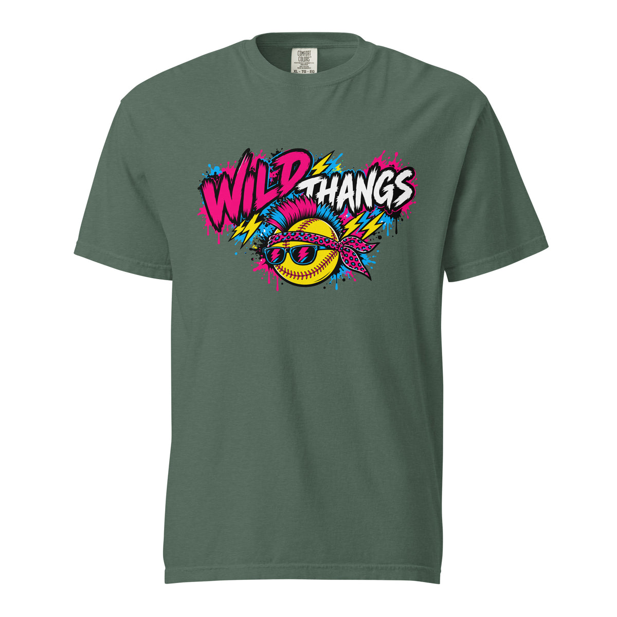 Signature | Comfort Colors T-Shirt | Wild Thangs | Vanguard Logo