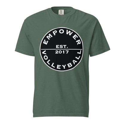 Signature | Comfort Colors T-Shirt | Empower Volleyball Club | Alpha Spike Logo