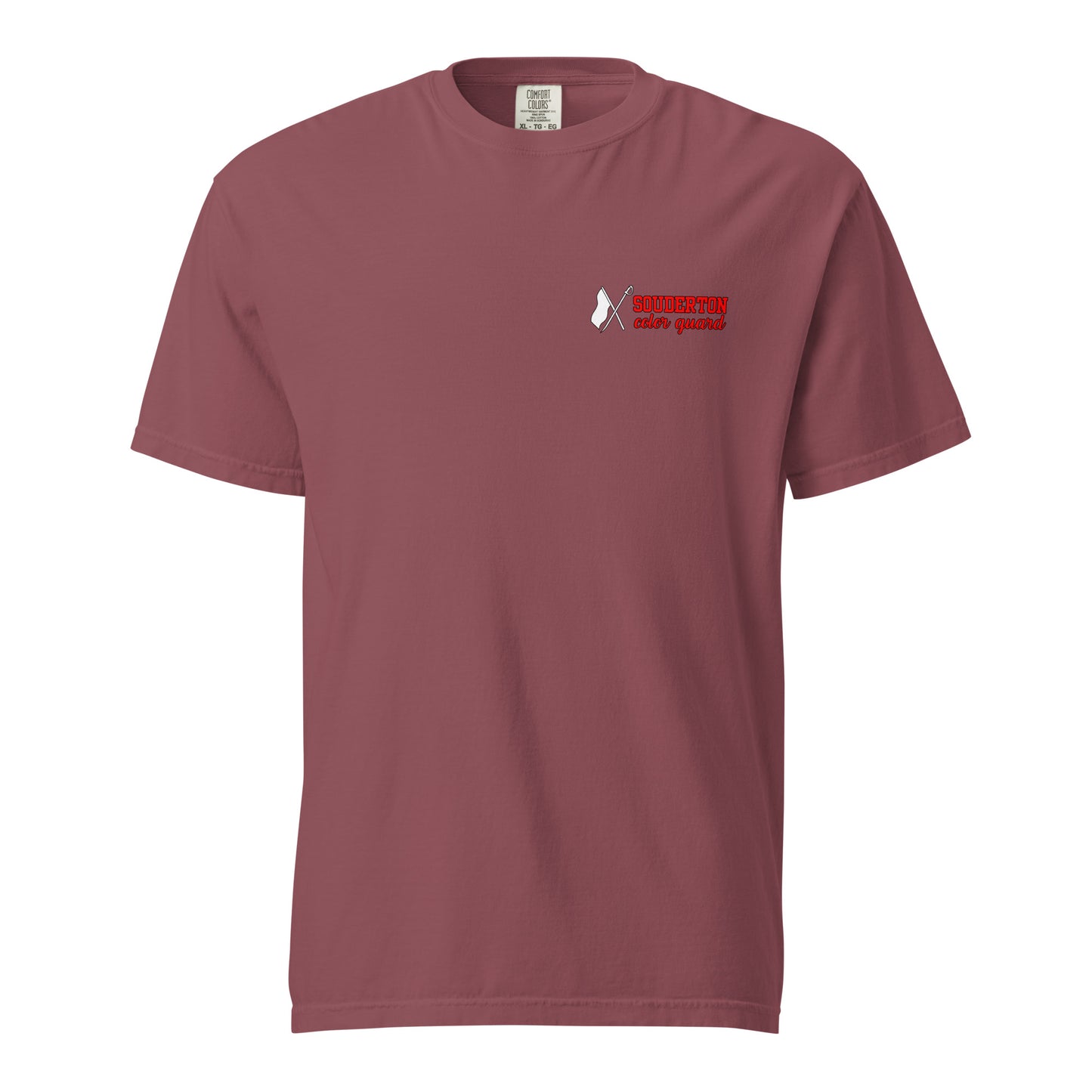 Signature | Comfort Colors T-Shirt | Souderton Color Guard | Crest Logo