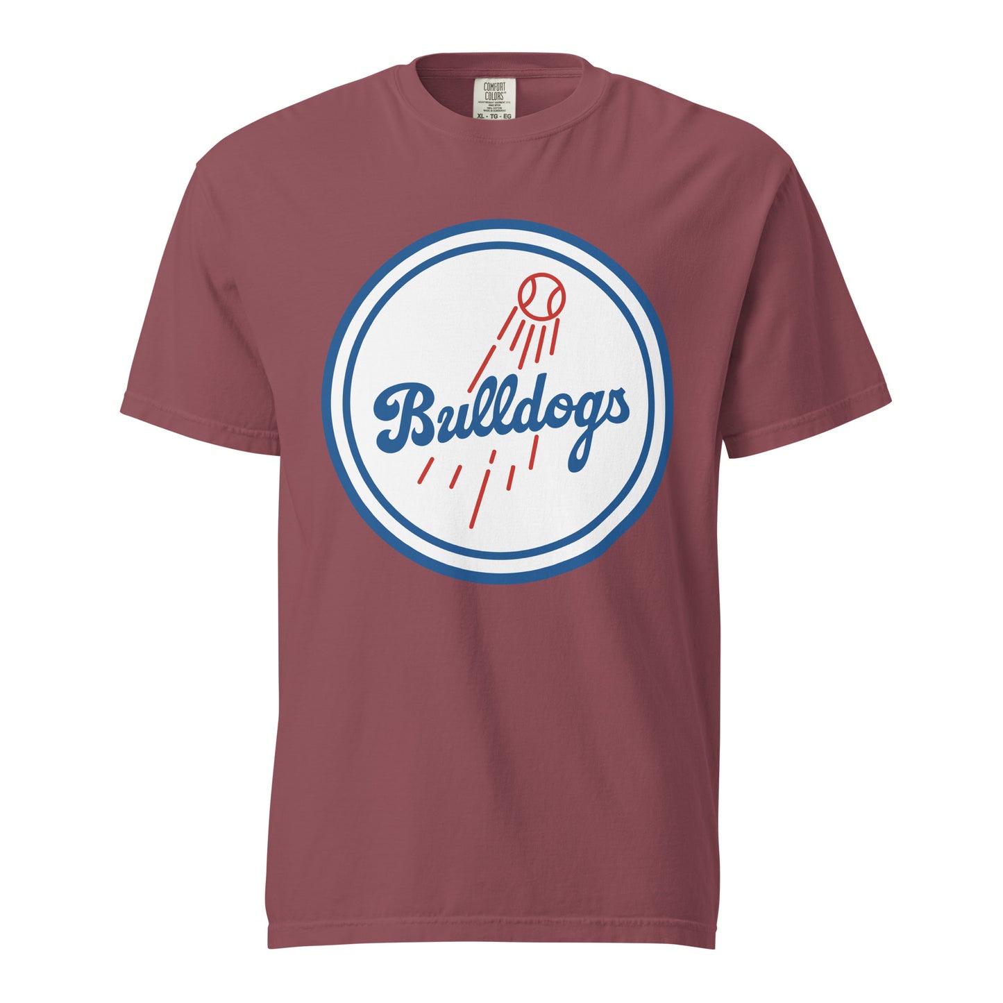 Signature | Comfort Colors T-Shirt | Hamilton Bulldogs | Badge Logo