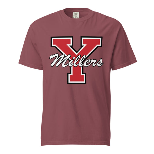 Signature | Comfort Colors T-Shirt | Yukon Student Council | Crest Logo