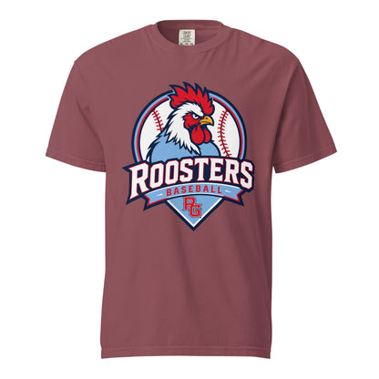 Signature | Comfort Colors T-Shirt | Rooster Nation | Athletic Crest Logo