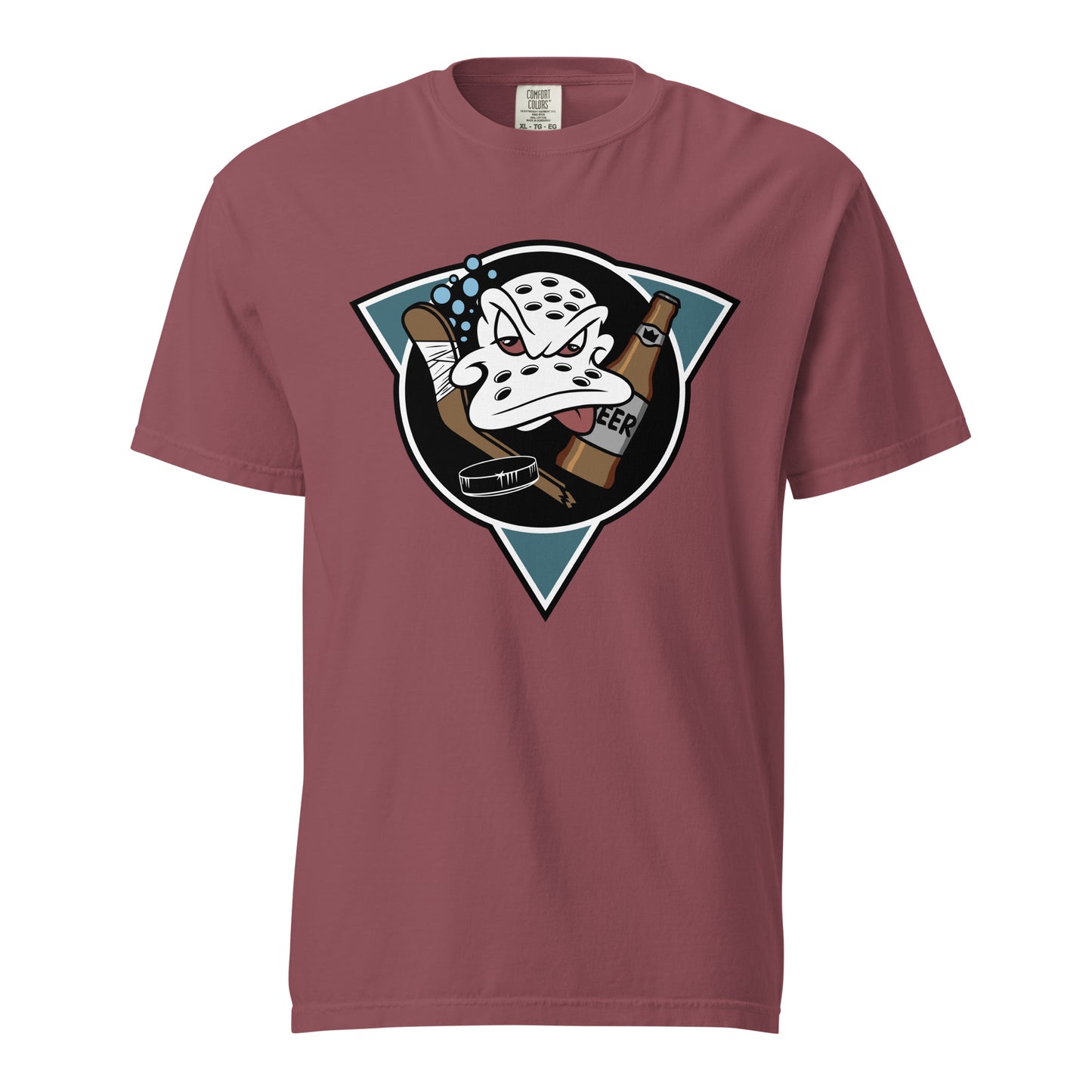 Signature | Comfort Colors T-Shirt | Mighty Drunks | Crest Logo