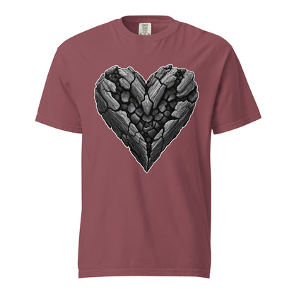 Signature | Comfort Colors T-Shirt | Obsidian Heartbeat | Emblem Logo
