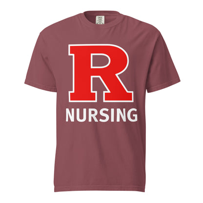 Signature | Comfort Colors T-Shirt | Grand View University Nursing | Lettemark Logo