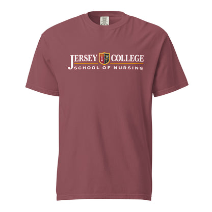 Signature | Comfort Colors T-Shirt | Grand View University Nursing | Emblem Logo