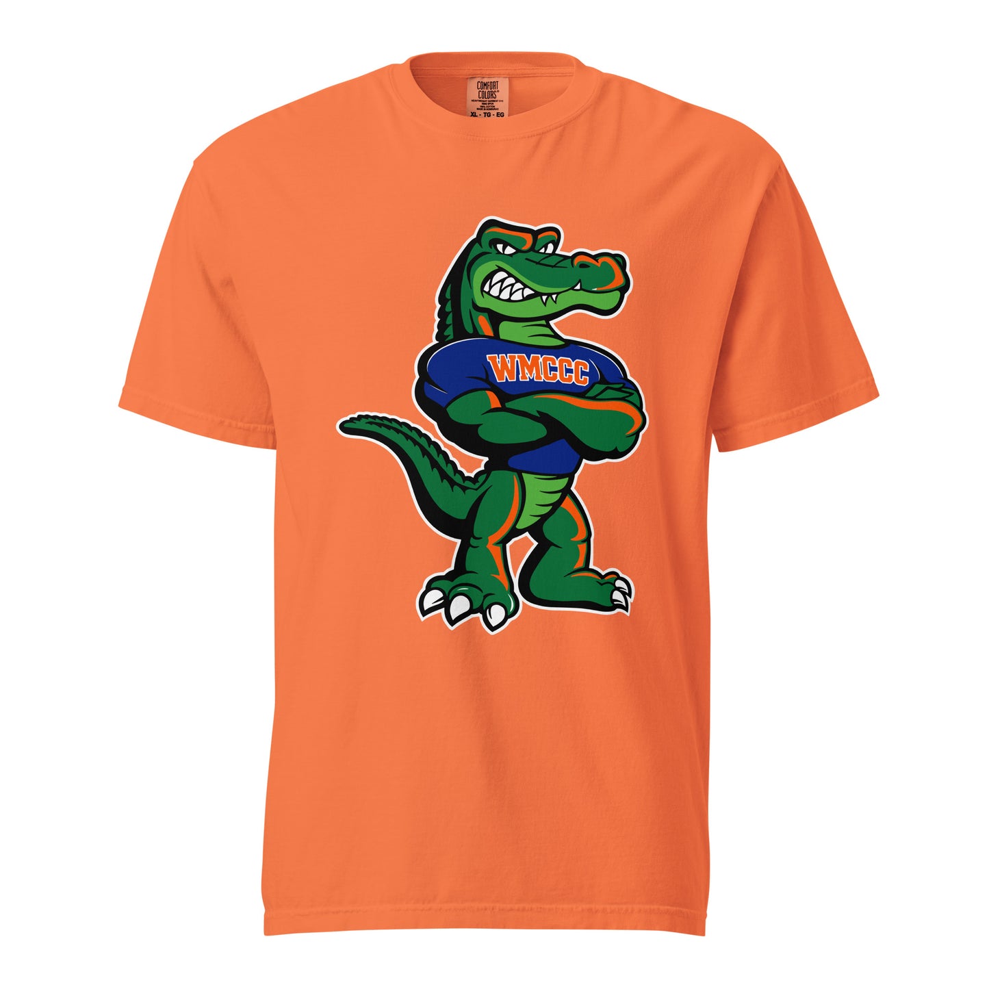Signature | Comfort Colors T-Shirt | West Memphis Community Christian College Gators | Mascot Logo