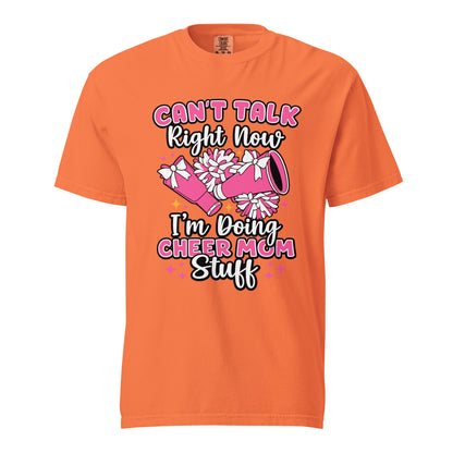 Signature | Comfort Colors T-Shirt | Sunset Surge All-Star Cheerleading | Modern Script Logo