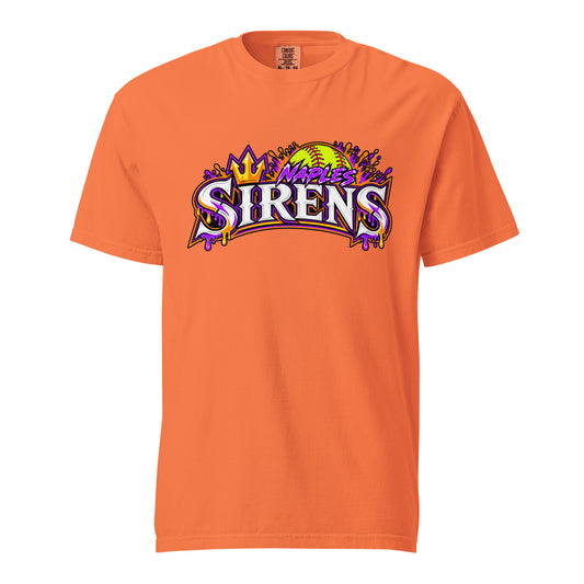 Signature | Comfort Colors T-Shirt | Naples Sirens | Emblem Logo