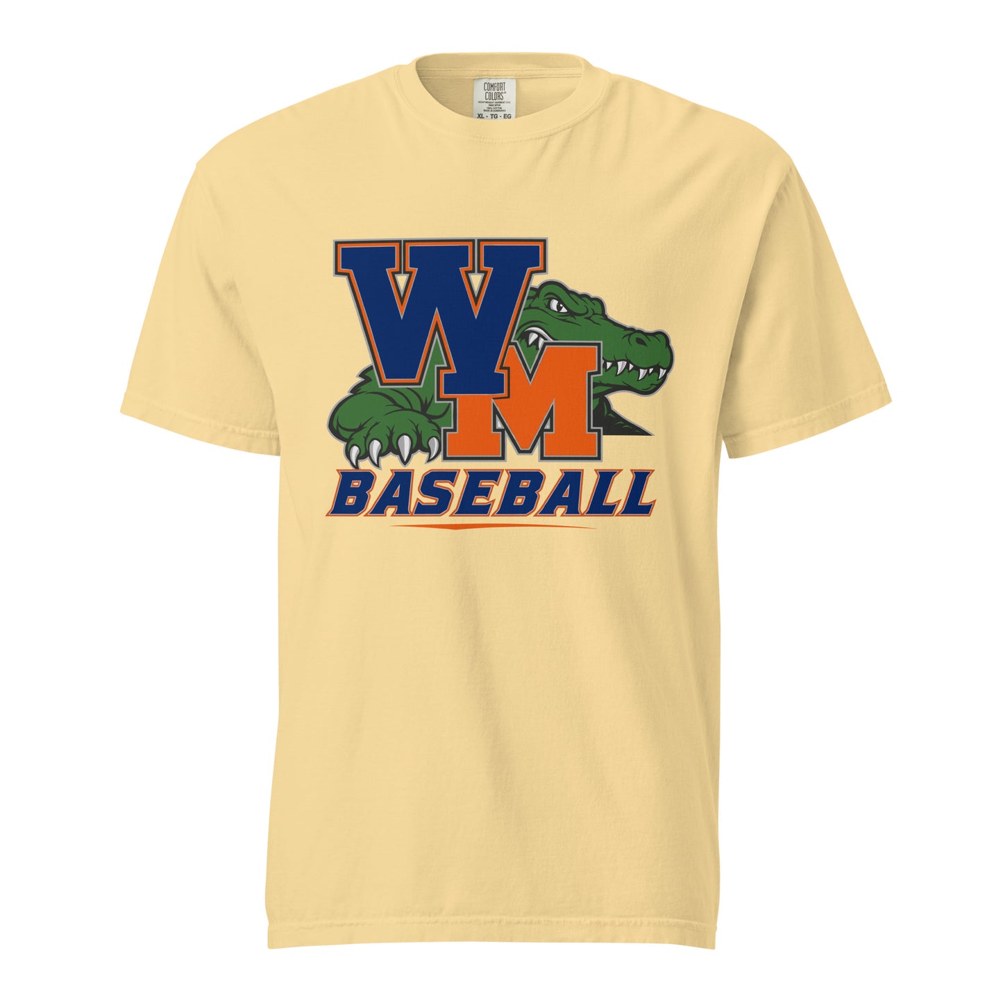 Signature | Comfort Colors T-Shirt | West Memphis Community Christian College Gators | Athletics Logo