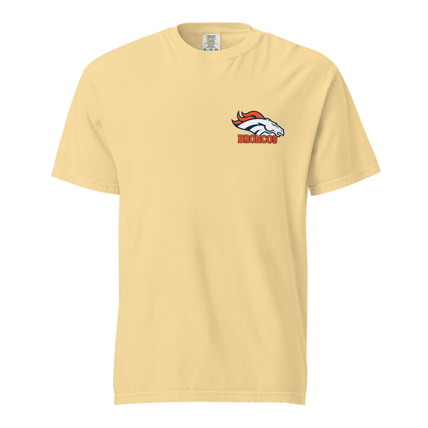 Signature | Comfort Colors T-Shirt | Rapid City Broncos - BHYFL | Athletics Logo