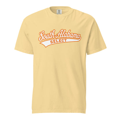 Signature | Comfort Colors T-Shirt | South Alabama Select 8U | Athletics Logo